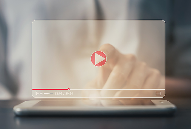 YouTube動画　インターフェースデザイン